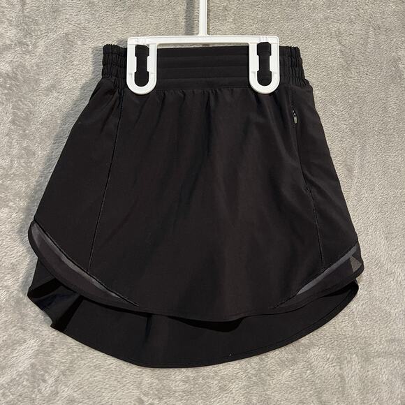 Lululemon Hotty Hot High Rise Skirt Womens Running Tennis Athletic Pockets Liner - Picture 1 of 7